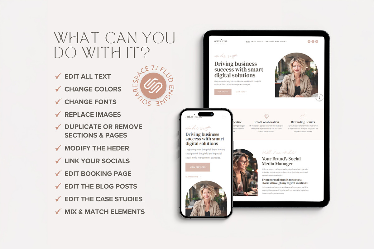 Squarespace Website Marketing preview 7