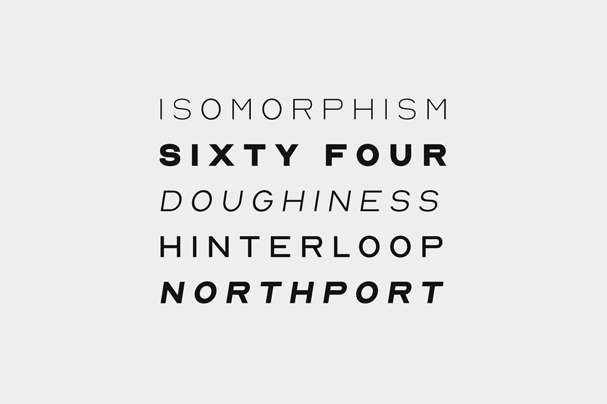 NORD - Minimal Display Font Family, a Font by Designova® (Photo 13 of 16)