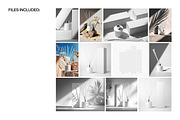 Painted Glass Reed Diffuser Mockup, a Household Mockup by creatsy5 (Thumbnail 2 of 12)