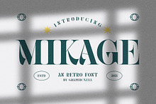 Mikage Elegant Serif Font Typeface