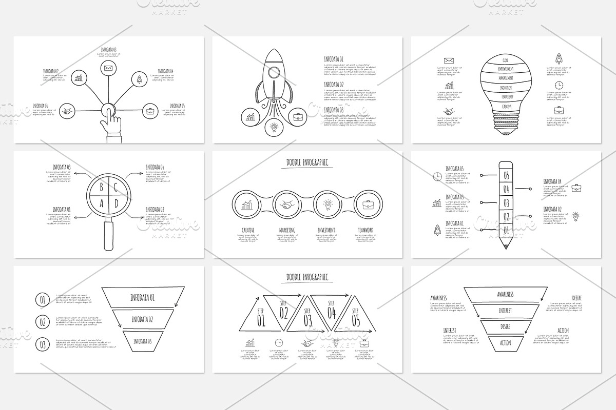 Doodle Presentation Template, a Presentation Template by Abert (Photo 10 of 12)