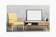 Artwork Frame Mockup Photo Bundle, a Poster Template by Octopus_Vibes (Thumbnail 11 of 15)