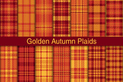 #177 Golden Autumn Plaids, a Pattern Graphic by Plaid4You (Thumbnail 1 of 5)