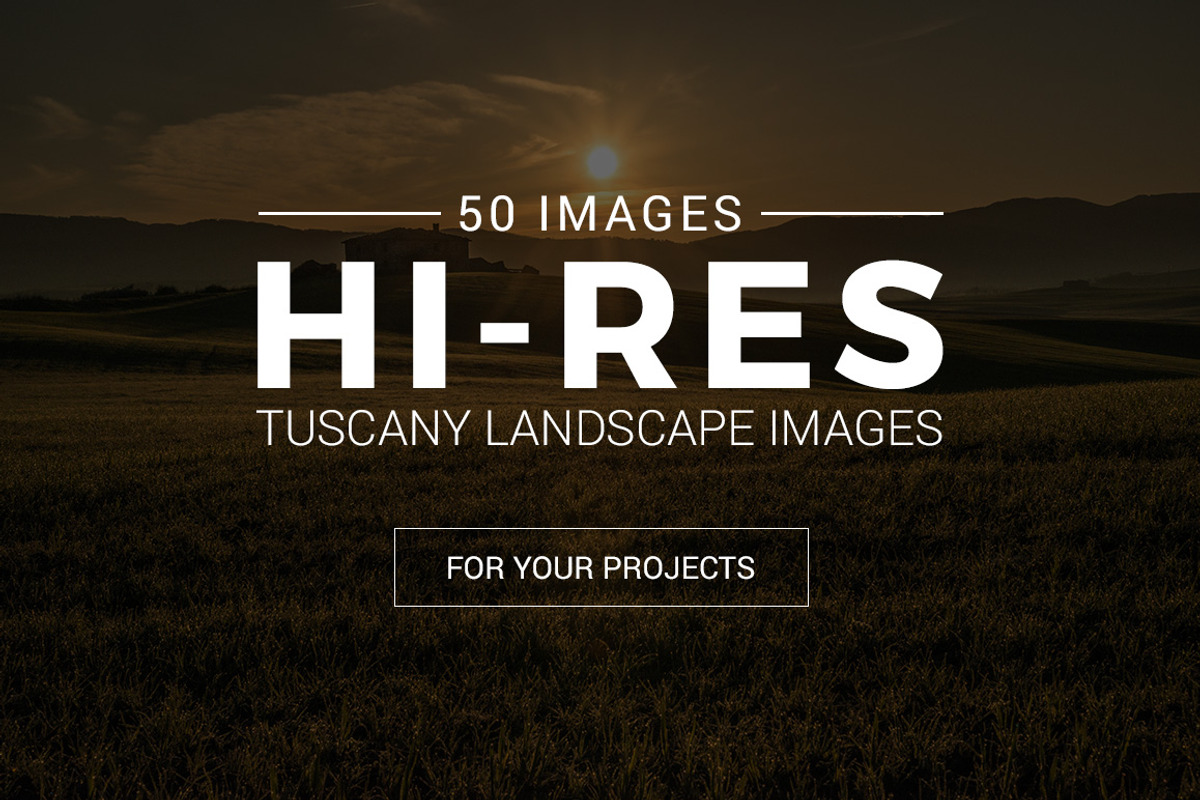 Tuscany Landscape Pack - 50 Photos, a Templates & Theme by Dreamy Pixel (Photo 5 of 5)