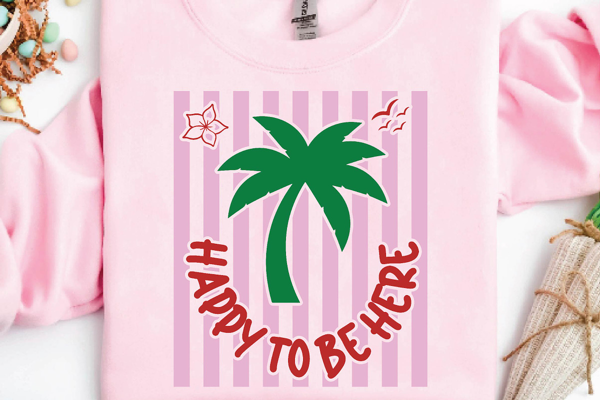 Palm Tree Sublimation Design PNG, a Work Illustration by DreamPrint404 (Photo 5 of 6)