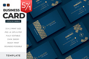 Elegant Business Card Template, a Business Card Template by Ctrl space studio (Thumbnail 1 of 6)