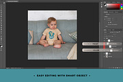 Baby Bodysuit Mockup Set + T-shirt, an Apparel Mockup by TrendkeyMockups (Thumbnail 4 of 7)