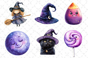 Happy Halloween Clipart PNG, an Illustration by Dream Creation (Thumbnail 3 of 6)