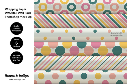Wrapping Paper Photoshop Mock-Up