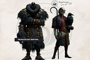 Harvest RPG Characters Cliparts, a Seasonal Illustration by ThatsDesignArt (Thumbnail 9 of 15)