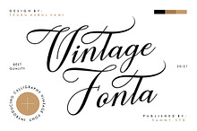 Vintage Fonta