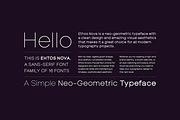 ETHOS NOVA - Minimalist Font Family, a Sans Serif Font by Designova® (Thumbnail 3 of 12)