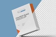Paper Bag Mockup 3 Views, a Packaging Mockup by graphicsauce (Thumbnail 4 of 4)