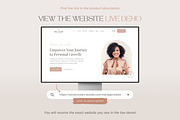 Wix Template Coaching Wix Website, a Wix Template by vectorocean (Thumbnail 2 of 11)