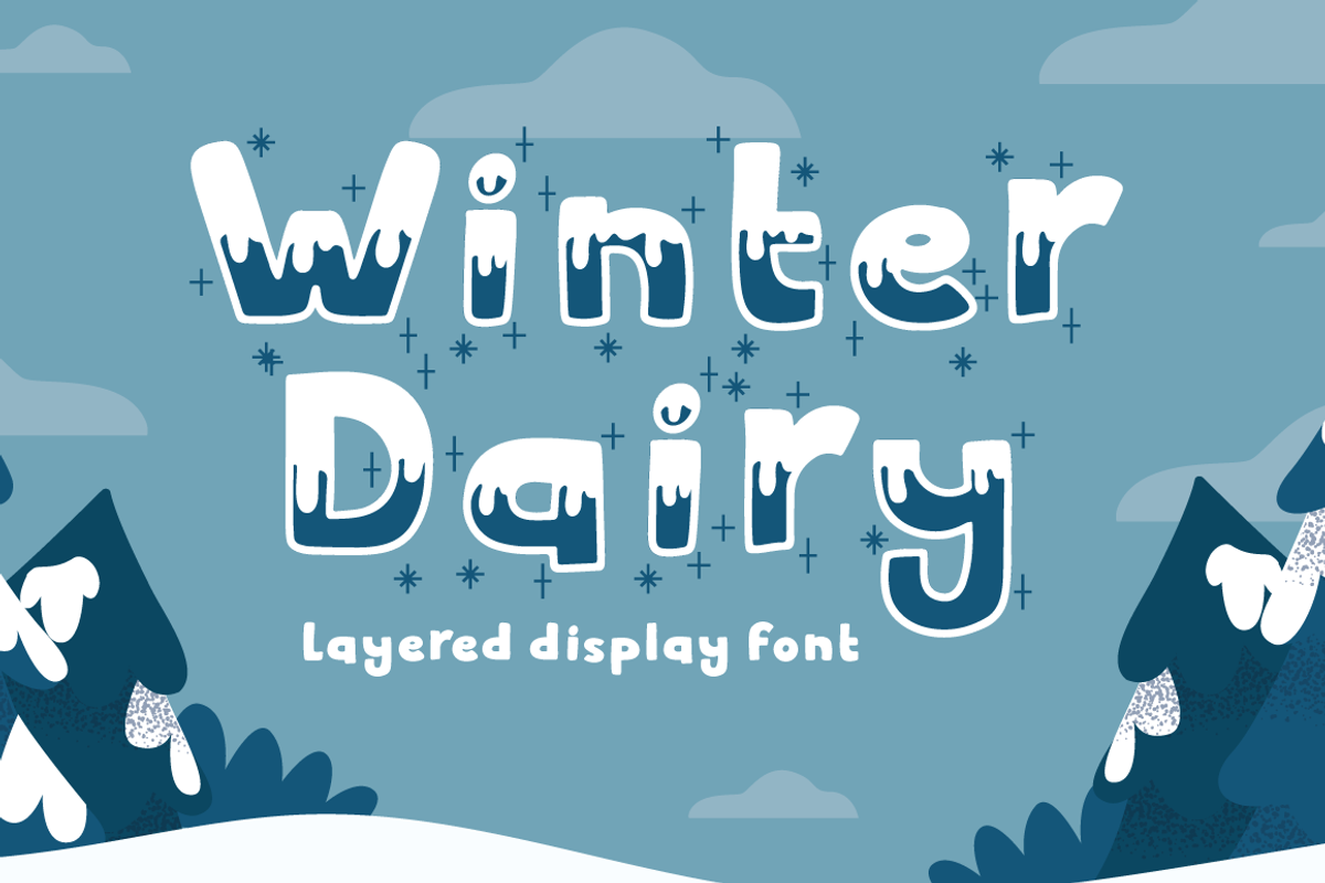 Winter Dairy - Christmas Font, a Script Font by Attype (Photo 1 of 8)