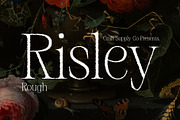 Risley Rough, a Serif Font by Craft Supply Co. (Thumbnail 1 of 8)
