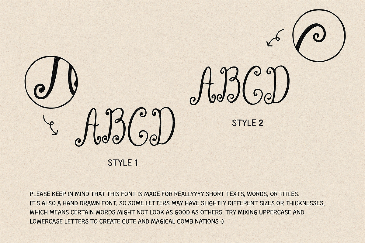 GARDEN WHISPER | WHIMSY CURLY FONT, a Handwritten Font by Maria Feliz Fonts (Photo 10 of 10)