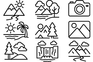 Vector illustration of nature and, an Illustration by ZinetroN