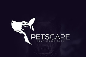 Pets Care Logo Template, a Branding & Logo Template by What a Story