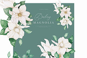 Floral Line Art & Watercolor Set, an Illustration by Laras Wonderland (Thumbnail 6 of 9)