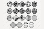 Procreate lace texture brushes, a Brush Add-On by KsTumanova (Thumbnail 2 of 4)