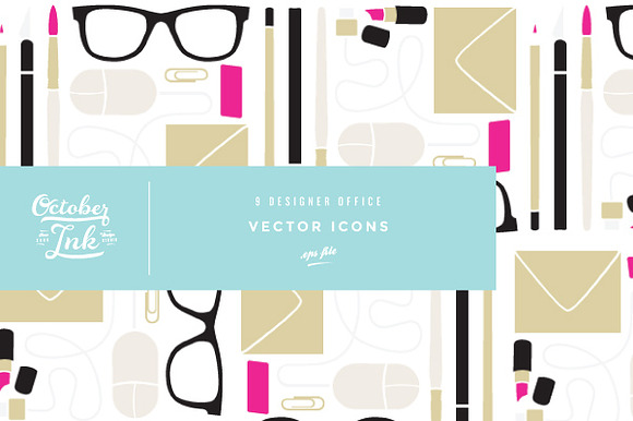 Creative Office Vector Set