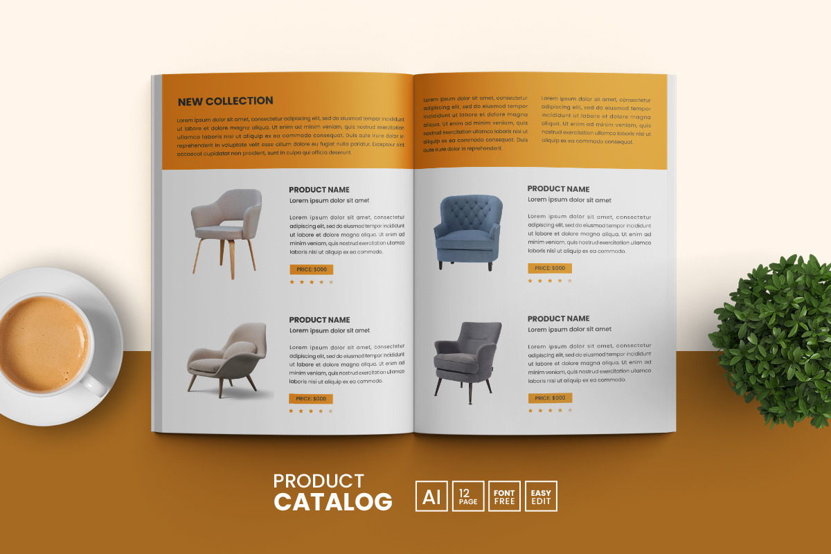 Multipurpose Product Catalog Layout
