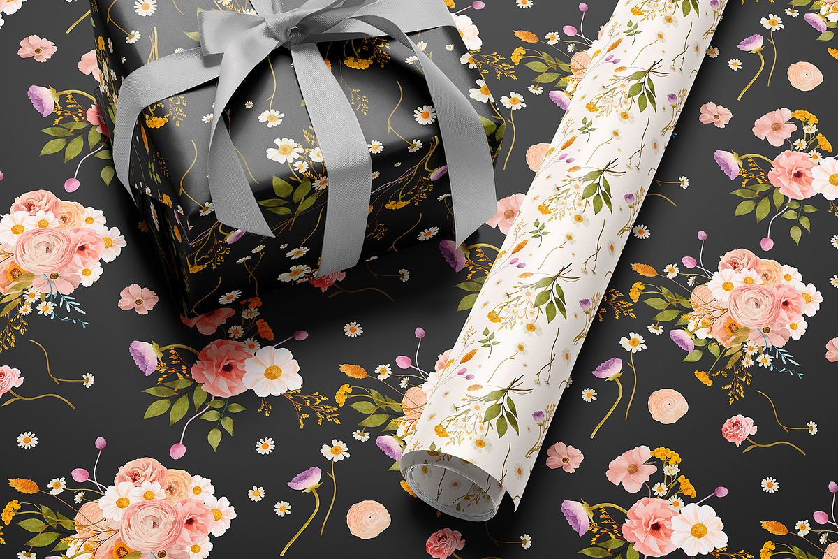 Bohemian Flower Collection, an Illustration by annartdreams (Photo 7 of 11)