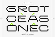 Brezsign - Modern Pixel Modular Sans, a Sans Serif Font by Typia Nesia (Thumbnail 10 of 10)