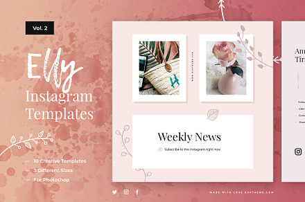 Elly Instagram Templates Vol.2