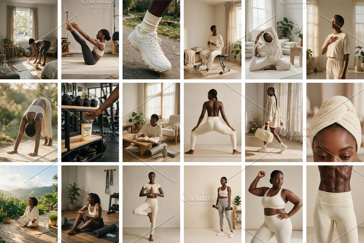 Black Woman Wellness Stock Photos, a Sports & Recreation Photo by Selenique Studio (Photo 9 of 12)