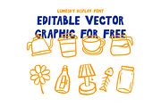 Lumosky - Handdrawn Display Font, a Handwritten Font by Cruizy & Co (Thumbnail 7 of 8)