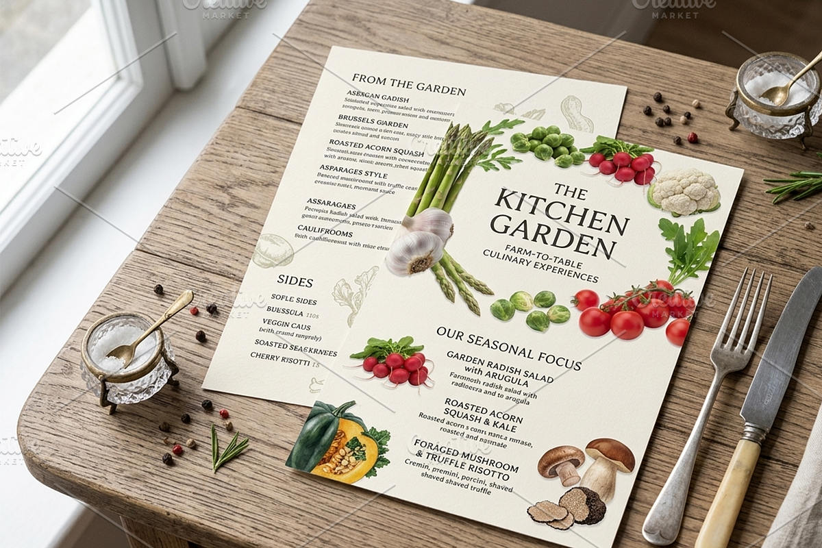 Garden Vegetables & Mushrooms -PNG, a Food Illustration by Nurlan's shop (Photo 3 of 11)