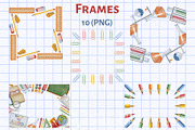 Back to School Watercolor Collection, an Education Illustration by Andre_Eva (Thumbnail 11 of 13)