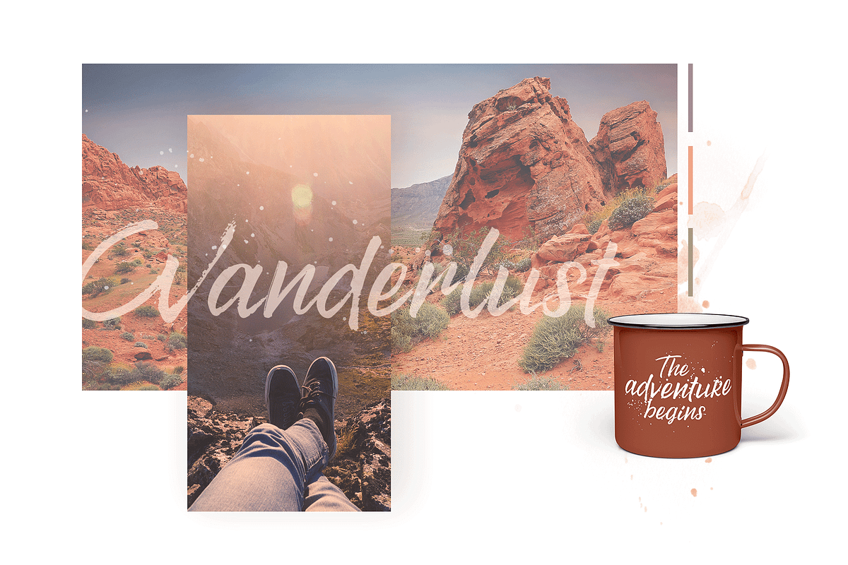 Trailfinder | A Brush Script Font preview 5