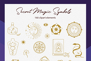 Secret Magic Symbols  Illustrations, a Decorative Illustration by Irena Art (Thumbnail 11 of 11)