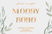 Moody Boho Florals Watercolor, a Decorative Illustration by Catch the Dream Art (Thumbnail 12 of 17)