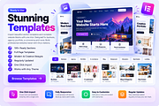 Onyx Elementor Addon WP Plugin/Theme, a WordPress Template by Akylbek Bissenkulov (Thumbnail 6 of 15)
