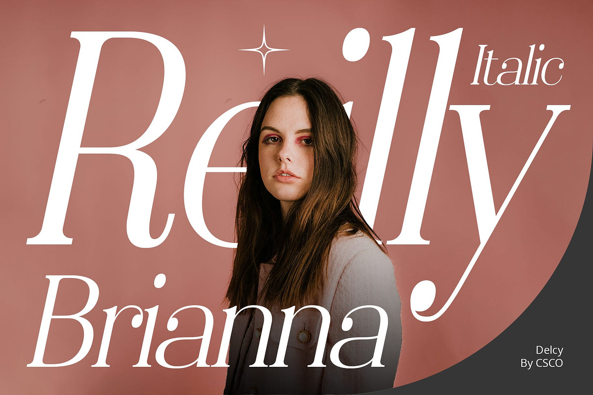 Delcy – Elegant Serif, a Font by Craft Supply Co. (Photo 2 of 8)