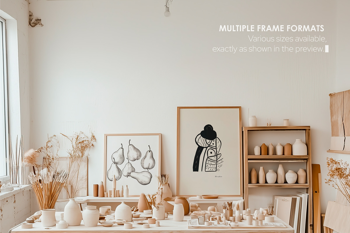 CREATIVE MESS | Frame mockup set, a Household Mockup by SCHÉRI (Photo 7 of 10)