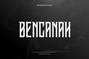 Bencanah, a Font by garismantra (Thumbnail 1 of 4)
