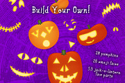 Jack-O-Moji Graphics Pack, an Object Graphic by Ben Lew Illustration (Thumbnail 2 of 3)