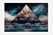 Piwa Collection · The Pyramid, a Decorative Illustration by milatovar (Thumbnail 2 of 17)