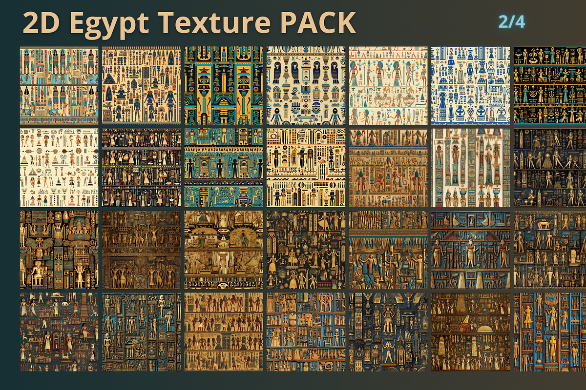 Egyptian texture: Seamless & Tileabl, a Texture Graphic by TwoBitsCompany (Photo 3 of 8)