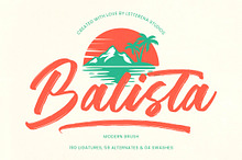 Balista Modern Brush Font