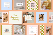 Aesthetic Instagram Post Template, a Social Media Template by Mila Estudio (Thumbnail 1 of 4)