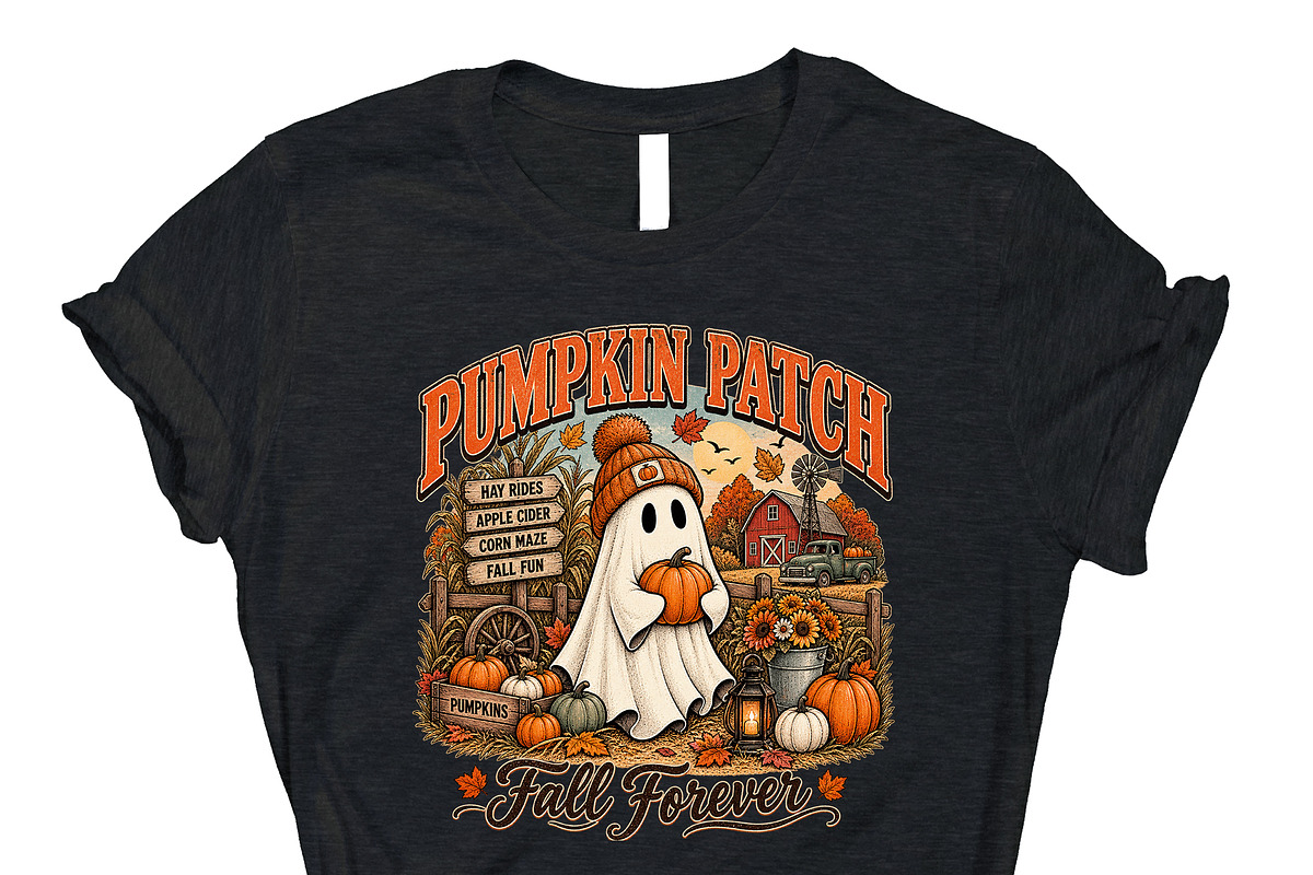 Pumpkin Patch Fall Forever Cute png, an Object Graphic by Star Graphic Design (Photo 9 of 9)