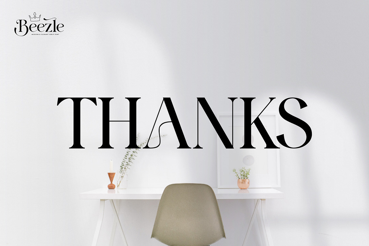 Beezle Modern Serif Font, a Serif Font by Idea Studio (Photo 10 of 10)