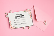 5 Birthday Gift Certificates, a Templates & Theme by TemplateCastleStore (Thumbnail 6 of 9)