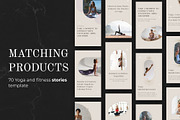 Yoga Instagram Highlight Covers, a Social Media Template by VeliusCreativeStudio (Thumbnail 8 of 9)